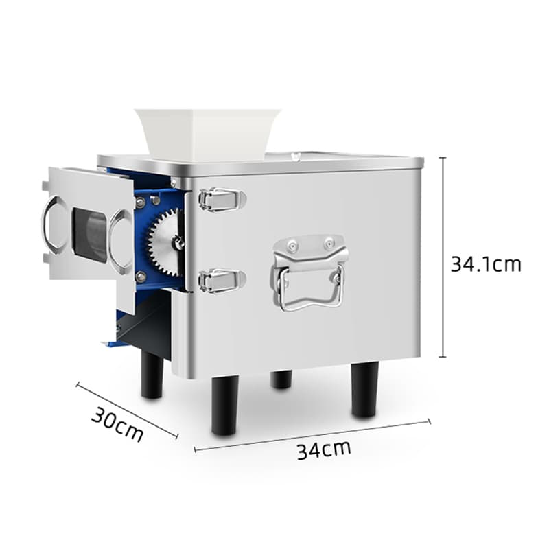 Cortadora de Carne Comercial de Sobremesa 200 kg/h para Carnicerías | Multifunción 850W 85C