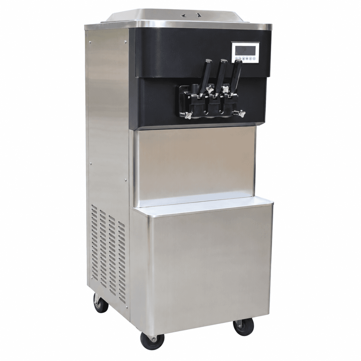 Professional Soft Serve Ice Cream and Frozen Yogurt Machine BQ722-A with Air Pump System