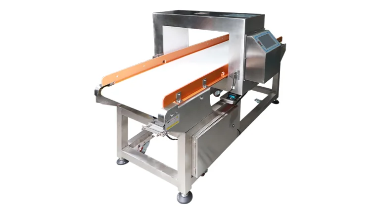 Detector de Metales Industrial con Cinta Transportadora 15 kg | Pantalla Táctil NG-706-3010