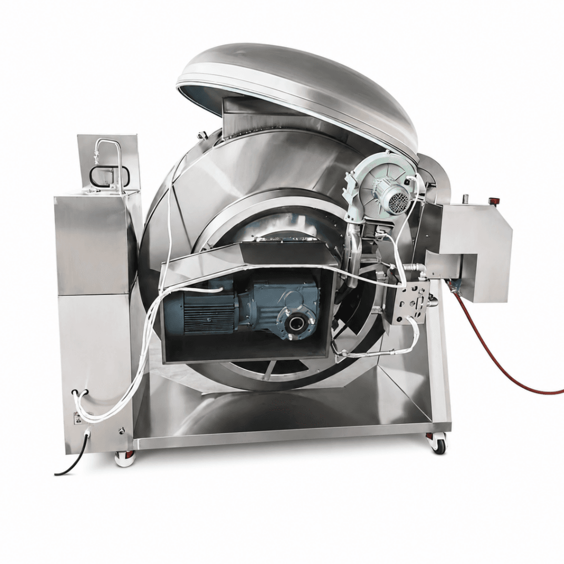Sarten Volcable 600 Lts a Gas Directa Vuelco Electrico Mixer - FULL