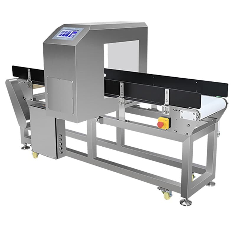 Detector de Metales con Cinta Transportadora para Envasado | Pantalla Táctil AEC500C-5020-FULL