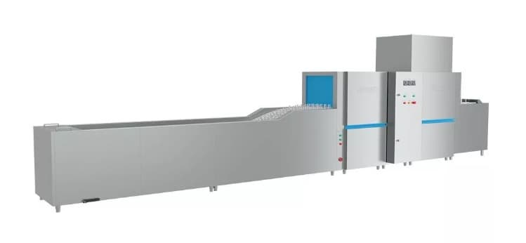 Lavavajillas Tipo Túnel con Tanque de Burbujeo HT-SC1X-510A – Capacidad 3,000-4,500 platos/hora – Do