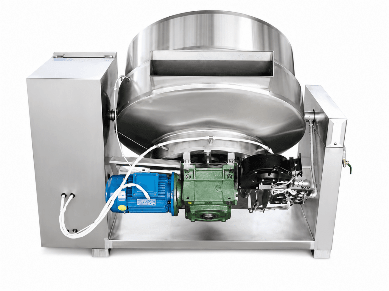 Sarten Volcable 400 Lts a Gas Indirecta Vuelco Electrico Mixer - BASICO