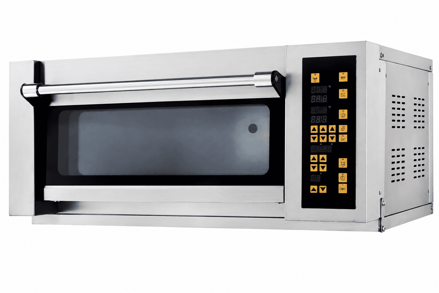 Horno a Gas de Piso 1 Cámara 1 Bandeja 400×600mm con Vapor y Piedra S-101GF - FULL