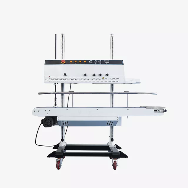 Selladora de Banda Continua Industrial 0-10 m/min para Packaging | Acero Inoxidable 201 FRM-1120LD*