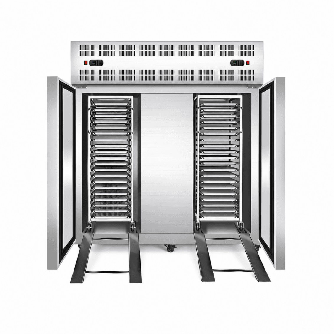 Ultracongelador Rápido Abatidor 30 Bandejas con Carro 960L | -60 a -80°C GDBY80-30PUT