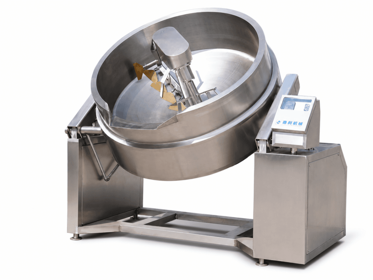 Sarten Volcable 400 Lts a Vapor Mixer - BASICO