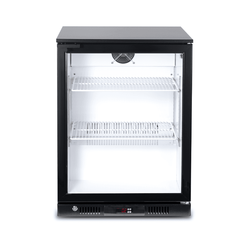Back Bar Refrigerado Profesional SC-128FS | 128 L – Puerta Abatible de Cristal