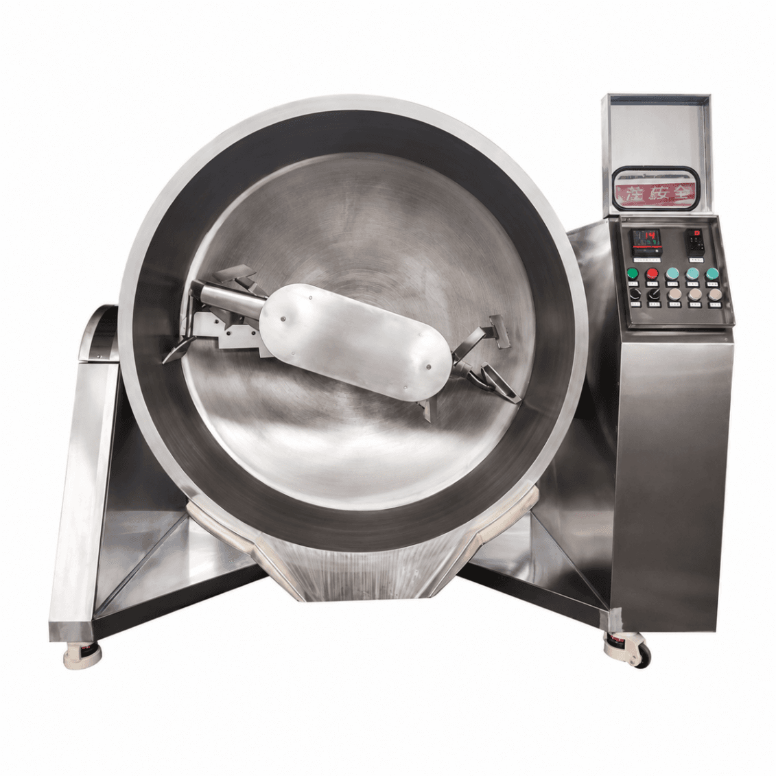 Sarten Volcable 200 Lts Electrica Vuelco Electrico Mixer - FULL