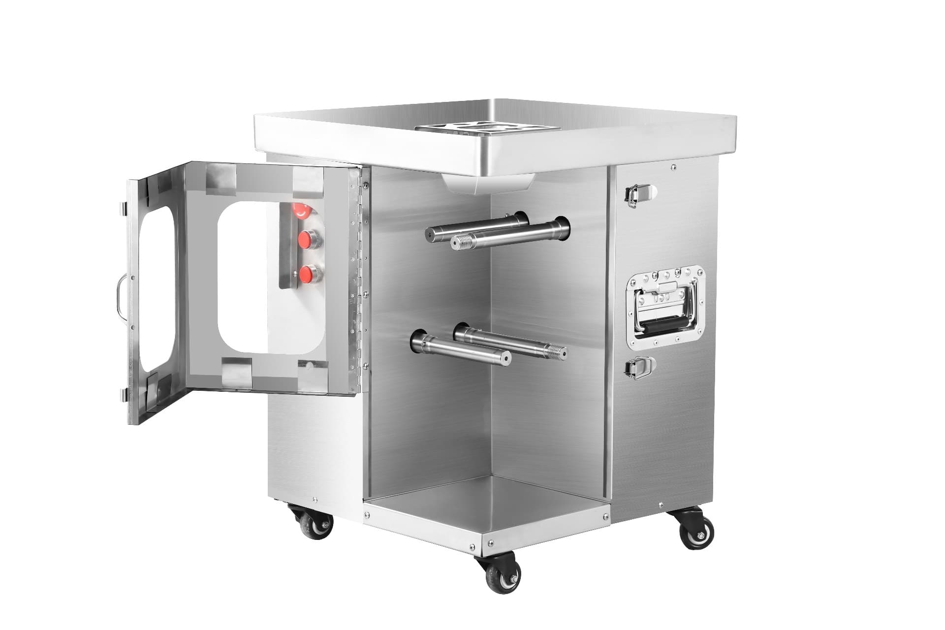 Cortadora de Tiras de Carne Industrial 350-450 kg/h para Carnicerías | Cuchillas de 90 mm y 1500W BL