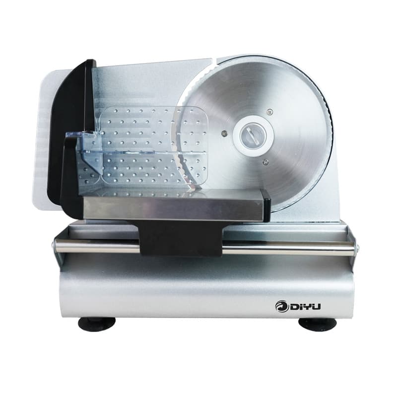 Cortadora de Fiambres Comercial Semiautomática con Disco de 190 mm | Espesor Ajustable 1-15 mm 8808