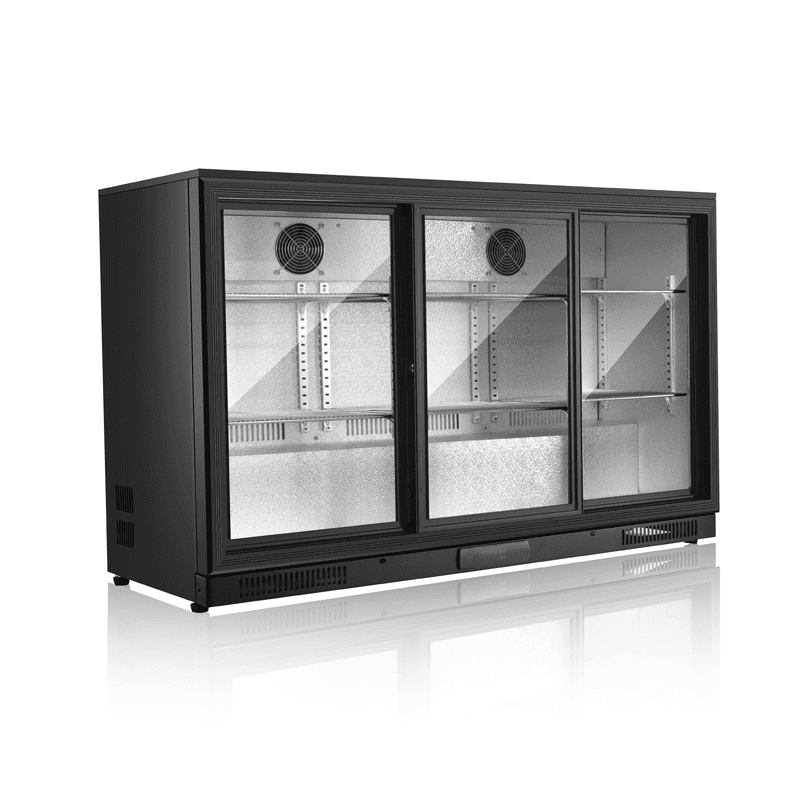 Back Bar Refrigerado Profesional SC-318YS | 318 L – Puertas Correderas de Cristal
