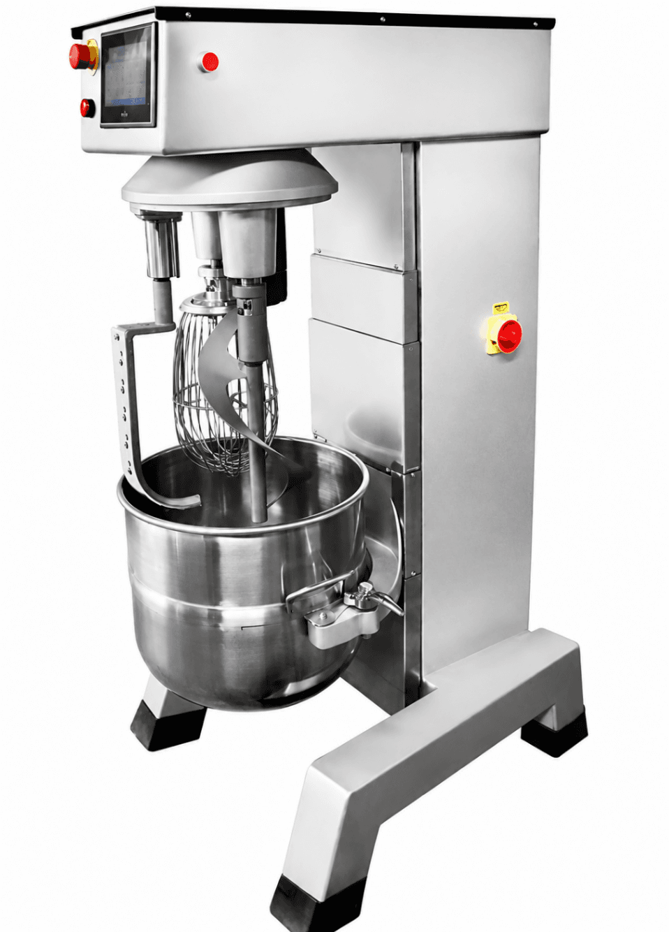 Batidora Planetaria Industrial Doble Cabezal 48L para Panadería | Elevación Automática S-40LD