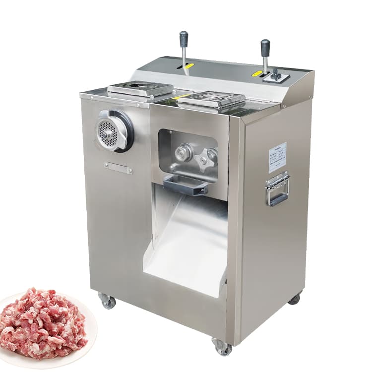 Máquina Combinada Cortadora y Picadora de Carne Fácil Desmontaje | Doble Motor 2200W TX-3-JQ22