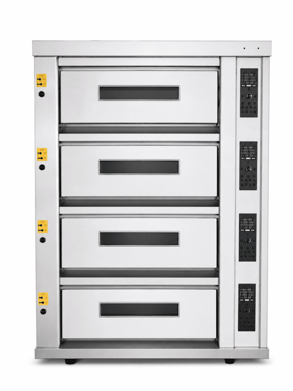 Horno Eléctrico de Piso 4 Cámaras 8 Bandejas 400×600mm S-402 - ESTÁNDAR