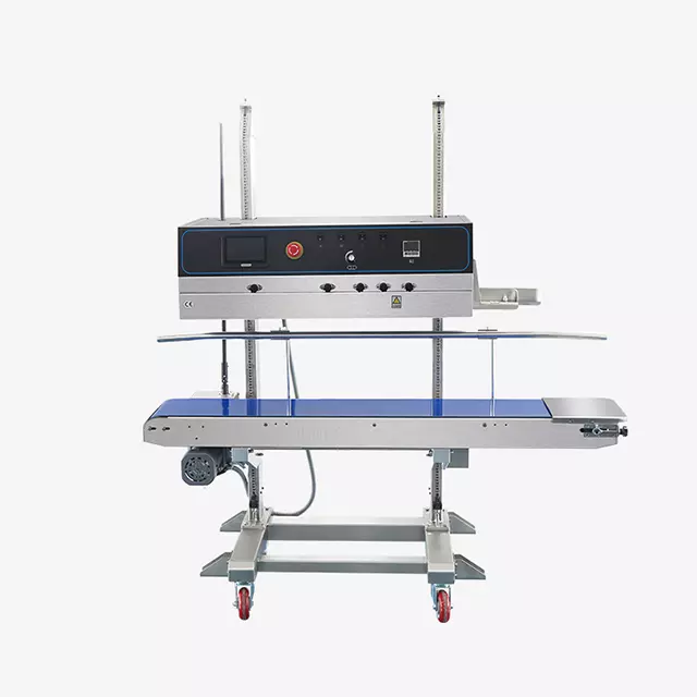 Selladora de Banda Continua 10 m/min con Impresora Ink-jet | Acero Inoxidable 201 FRP-1120LD*