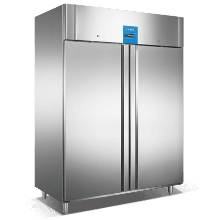 Frigorífico Industrial de Frio Positivo 1230 Litros para Restauração | 2 Portas GN 2/1, Controlador Dixell e Ar Forçado GN1480TN2
