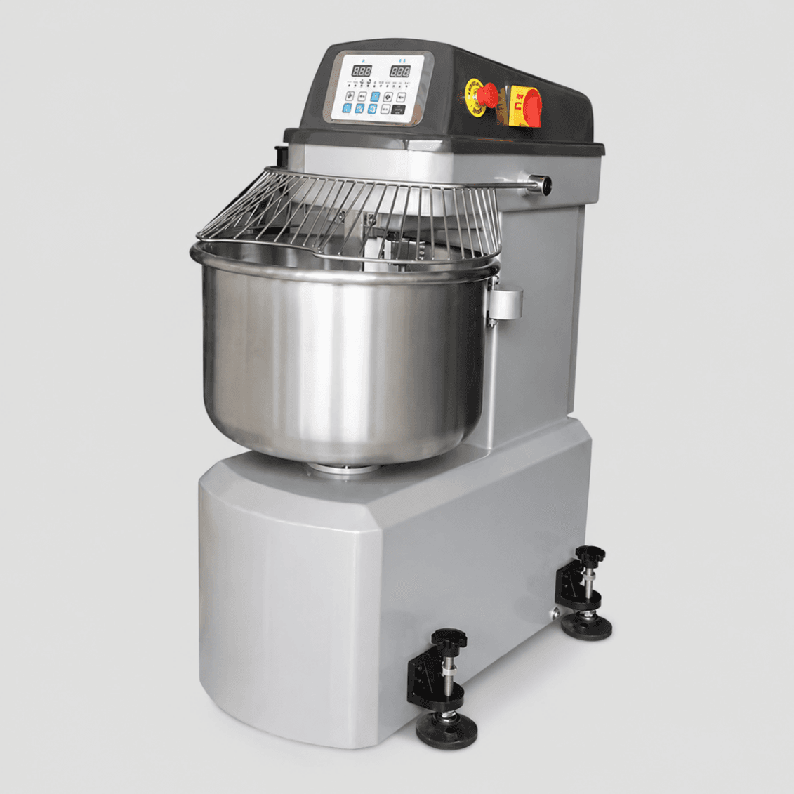 Amasadora Espiral Industrial para 12,5 kg de Harina | Cuba de 30 L para Panaderías y Pizzerías S1-12