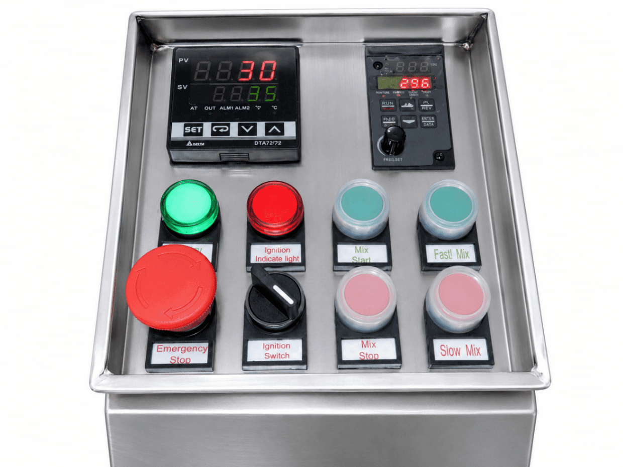 Sarten Volcable 200 Lts a Gas Indirecta Vuelco Electrico Mixer - BASICO