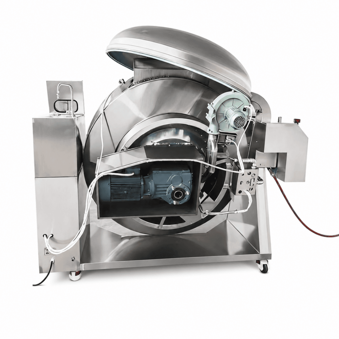 Sarten Volcable 400 Lts a Gas Directa Vuelco Electrico Mixer - FULL