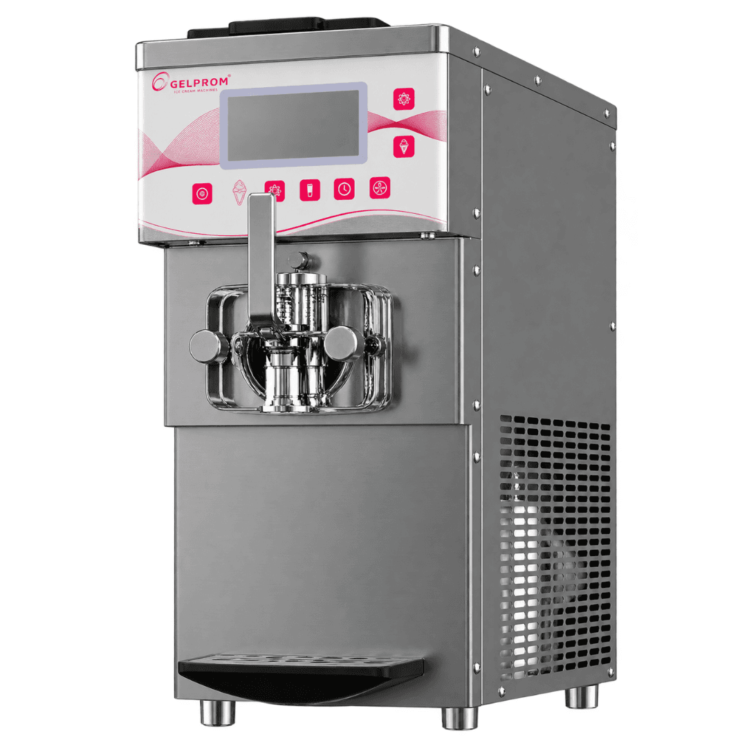 Máquina Profesional de Helado Soft GP100P-D – Sobremesa, Sabor Único, Defrost
