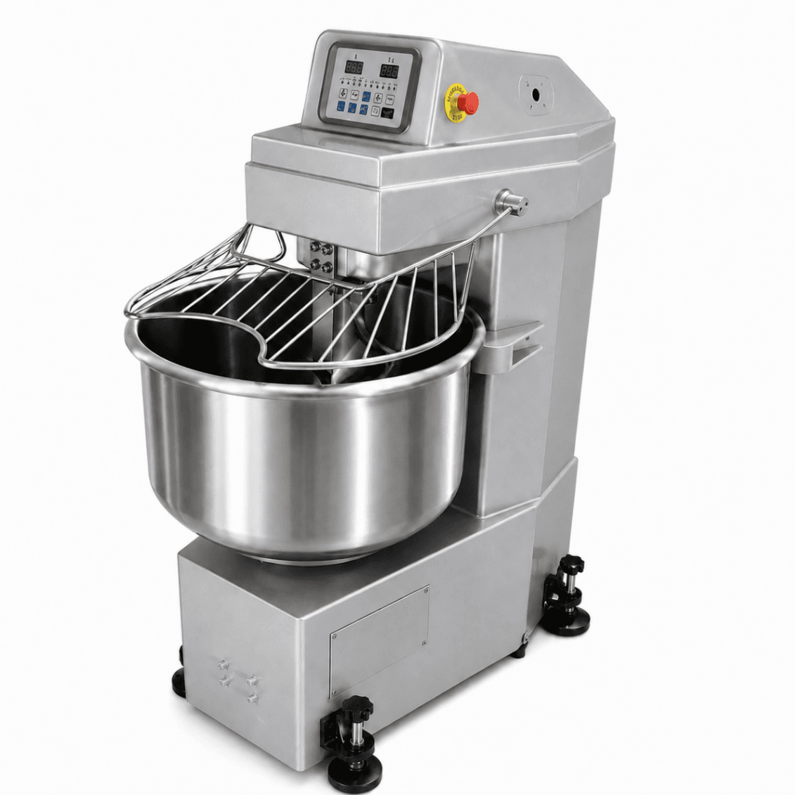 Amasadora Espiral Industrial 40kg de Masa para Panadería | 25kg de Harina y Cuba de 50L S1-25M