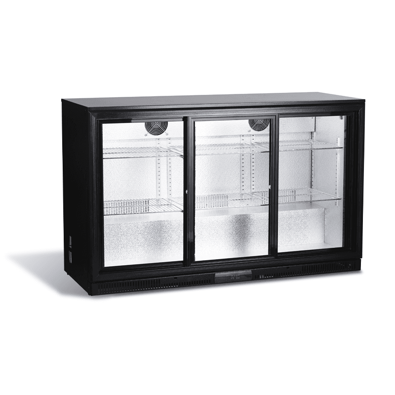 Back Bar Refrigerado Profesional SC-338YS | 338 L – Puertas Correderas de Cristal