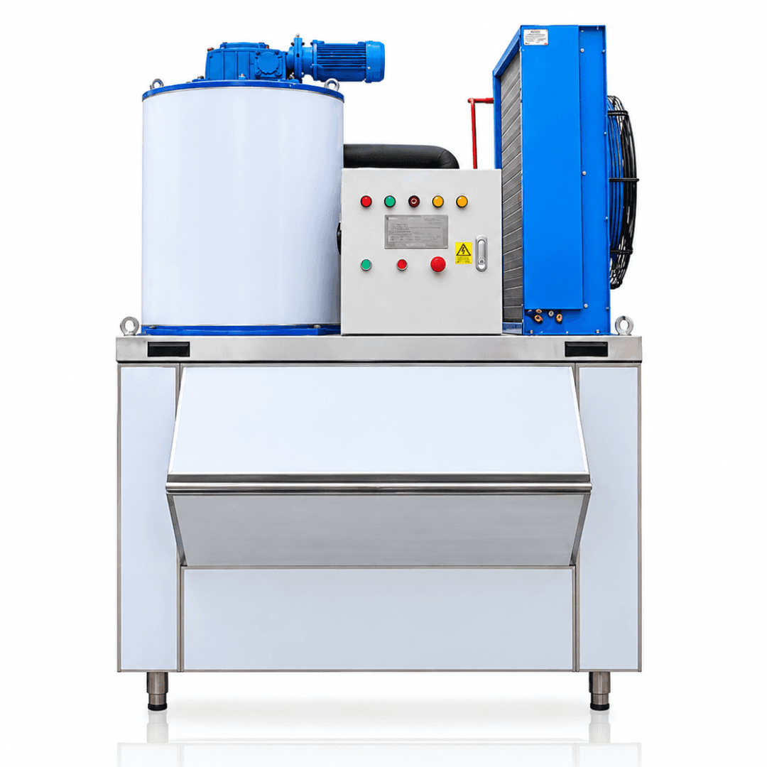 KP10 Industrial Flake Ice Machine – 1 Ton/Day – Air-Cooled Condensing System