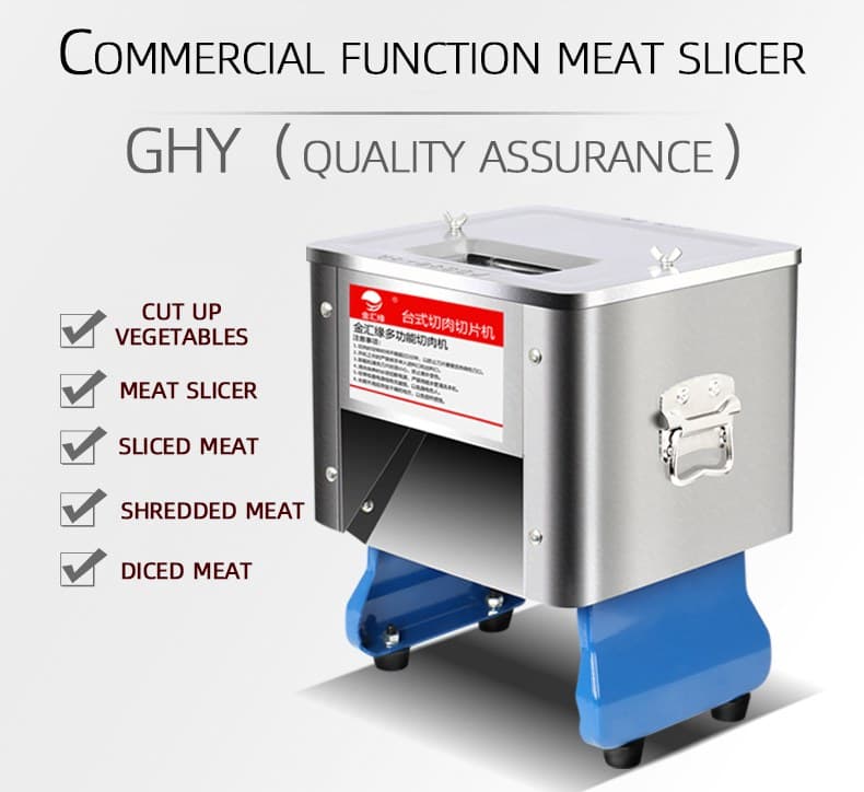 Cortadora de Carne Multifunción Comercial 200 kg/h para Carnicerías | Sobremesa 70-2