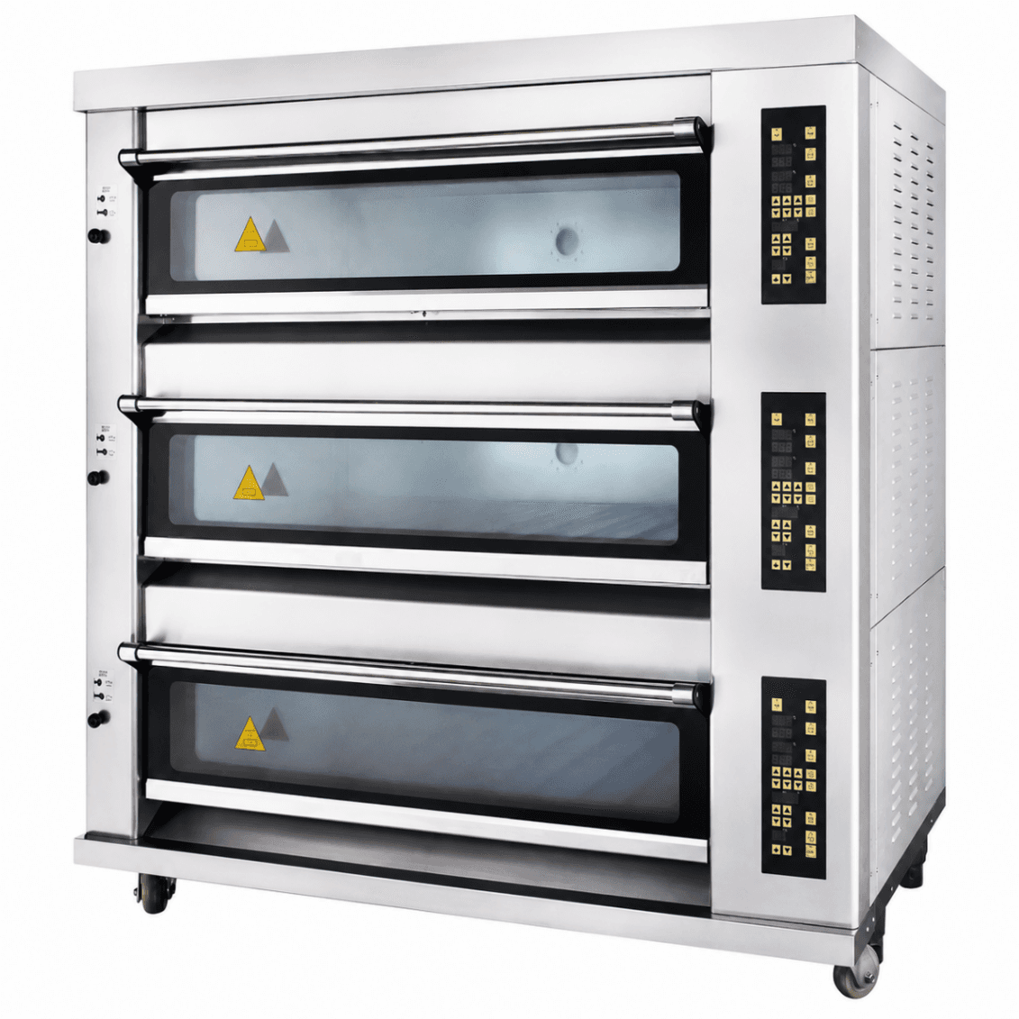 Horno Eléctrico de Piso 3 Cámaras 15 Bandejas 400×600mm S-305 - ESTÁNDAR