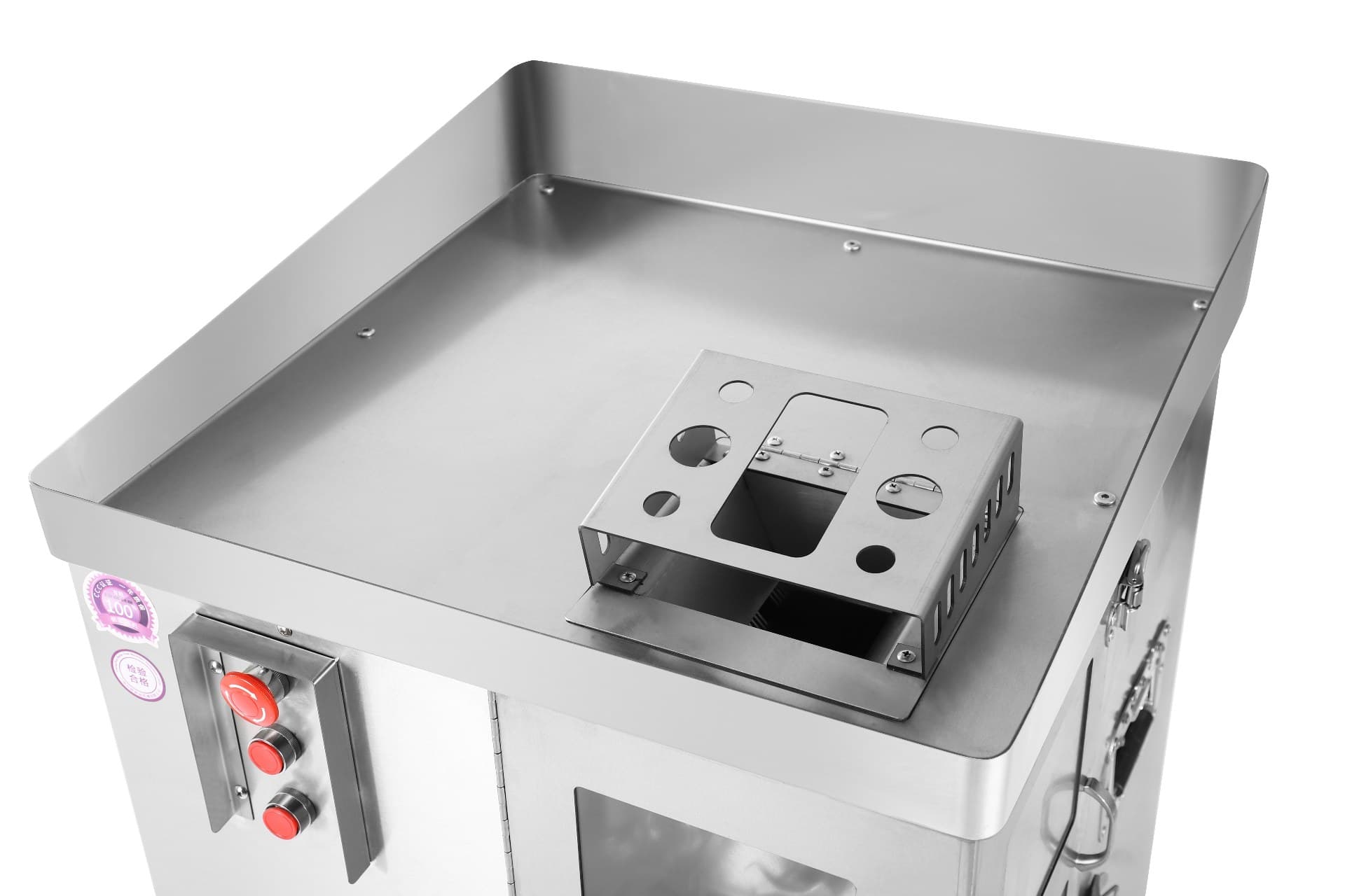 Cortadora de Tiras de Carne Industrial 500-600 kg/h para Procesadoras | Cuchillas de 105 mm y 3000W
