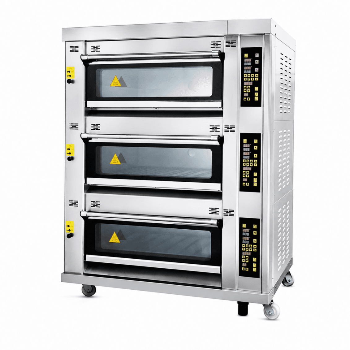 Horno a Gas de Piso 3 Cámaras 6 Bandejas 400×600mm S-302G - ESTÁNDAR