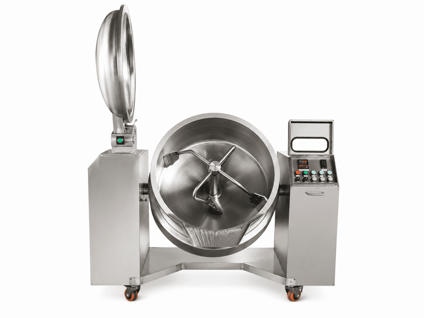 Sarten Volcable 600 Lts a Vapor Vuelco Hidraulico Mixer Planetario - FULL