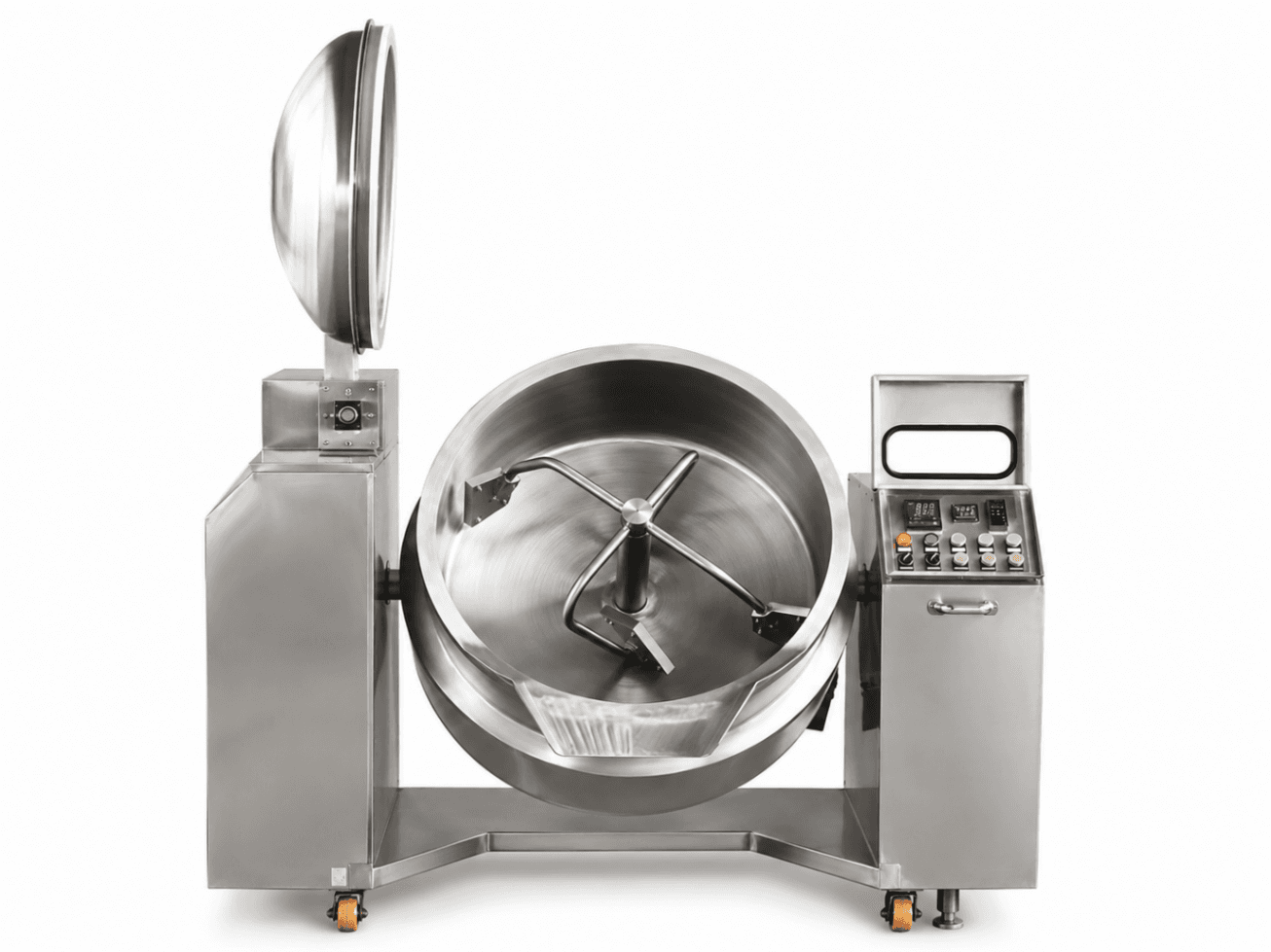 Sarten Volcable 400 Lts a Vapor Vuelco Hidraulico Mixer Planetario - FULL