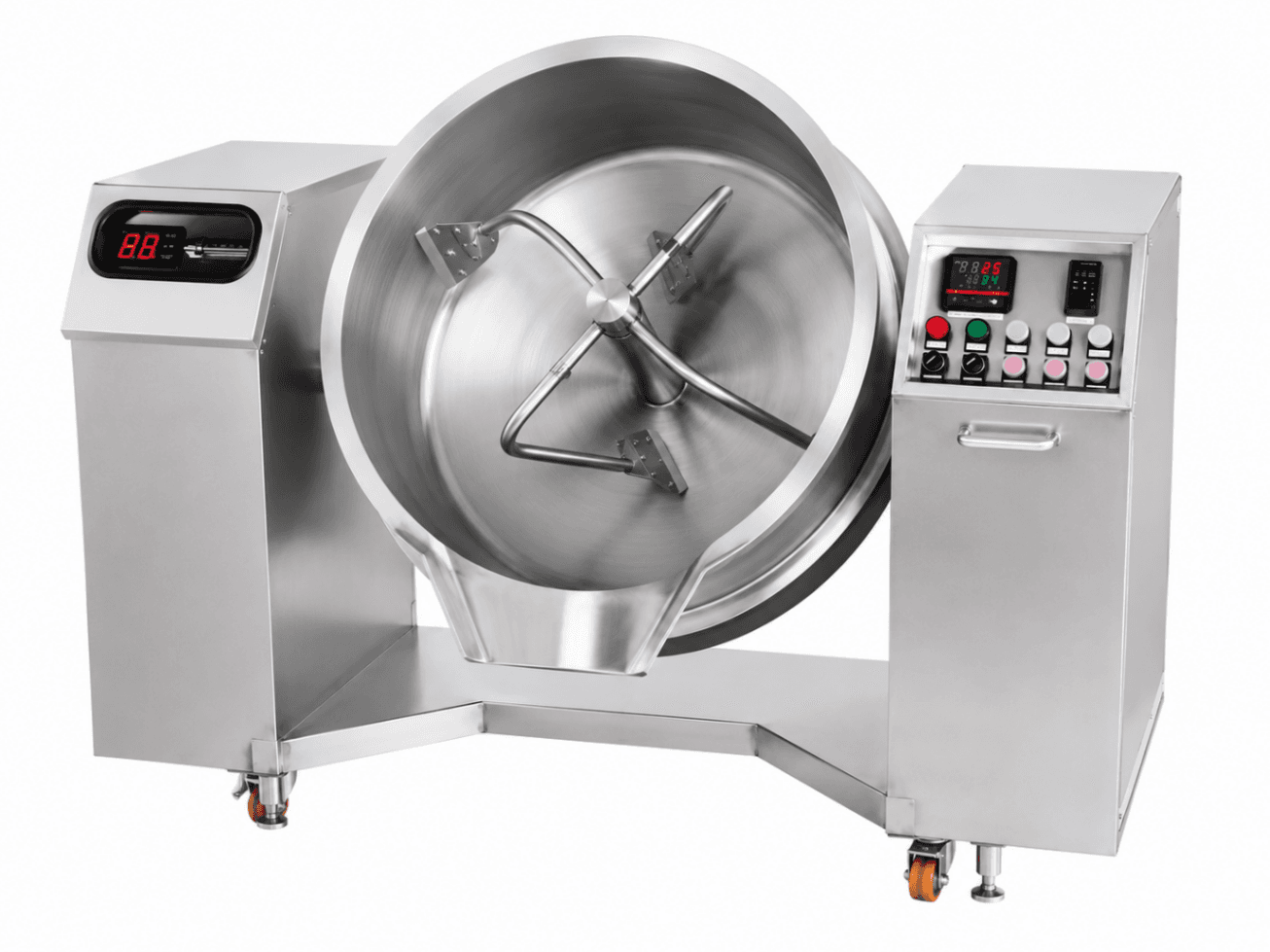 Sarten Volcable 400 Lts a Vapor Vuelco Hidraulico Mixer Planetario - FULL