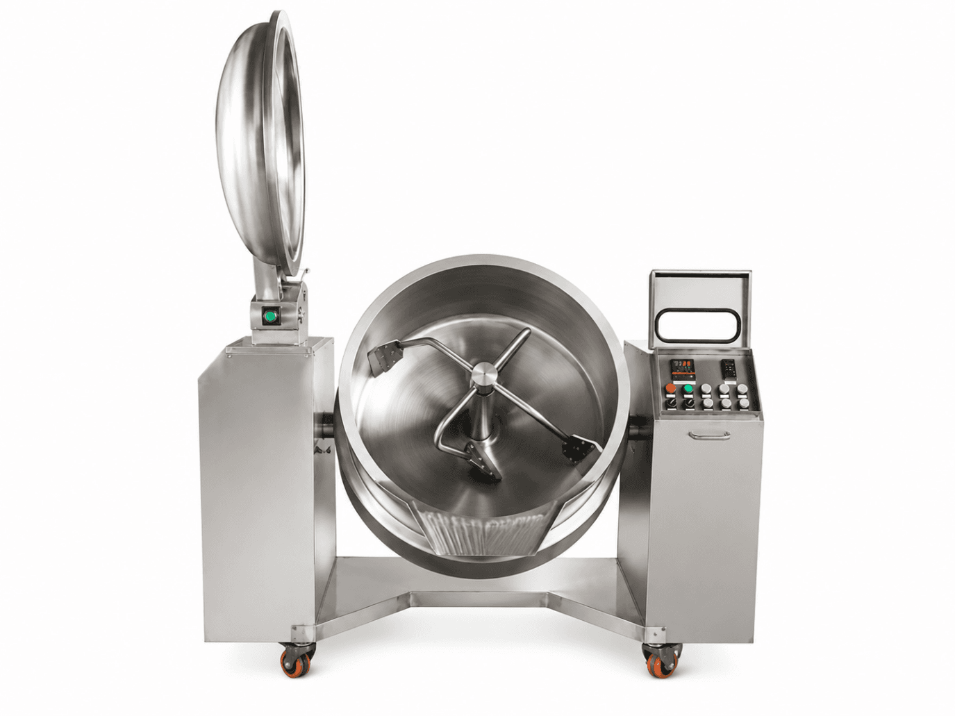 Sarten Volcable 400 Lts a Vapor Vuelco Hidraulico Mixer Planetario - FULL