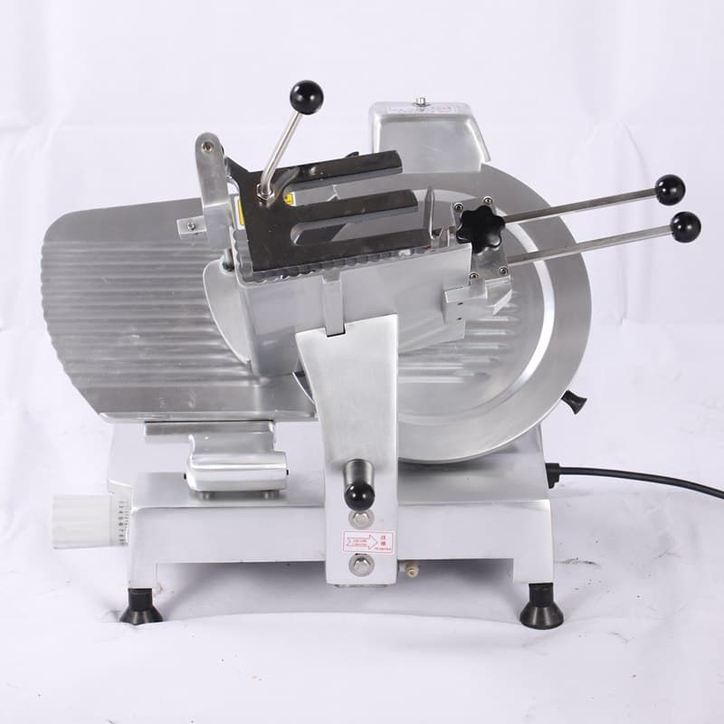 Cortadora de Fiambres Industrial Semiautomática 300 mm para Carnicerías | Espesor Ajustable 1-16 mm