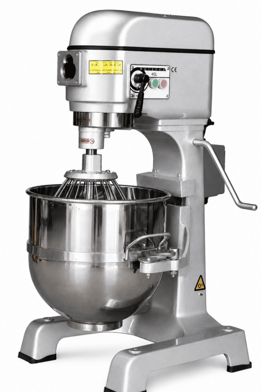 Batidora Planetaria Industrial 60L para Panadería y Pastelería | 3 Velocidades S-60L