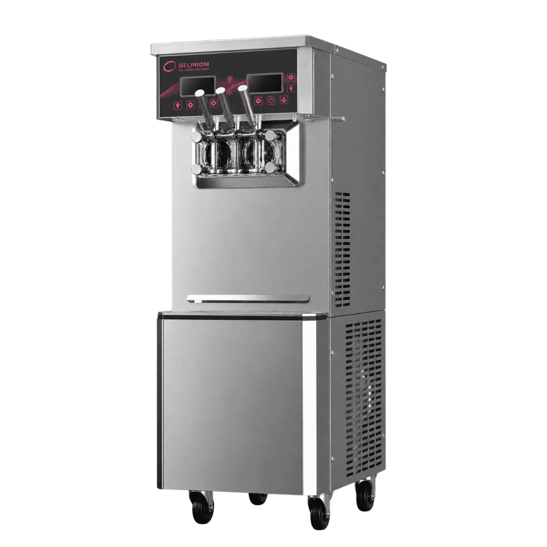 Máquina Profesional de Helado Soft GP300DC-AP con Alimentación por Bomba