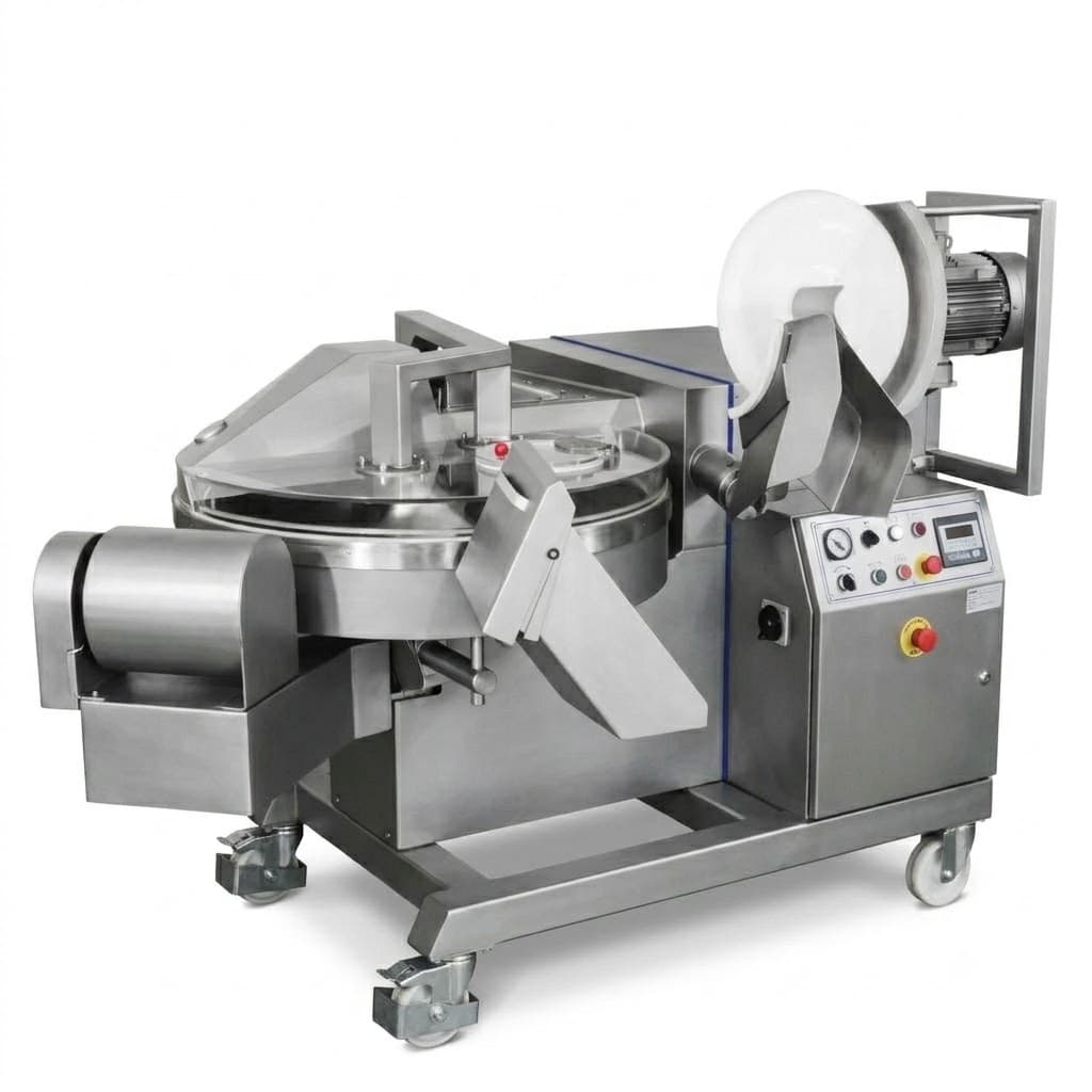 Cutter Horizontal Industrial ZB-80 – Capacidad 80L – Velocidad 300-3000 r/min – 380V – 11.5 k