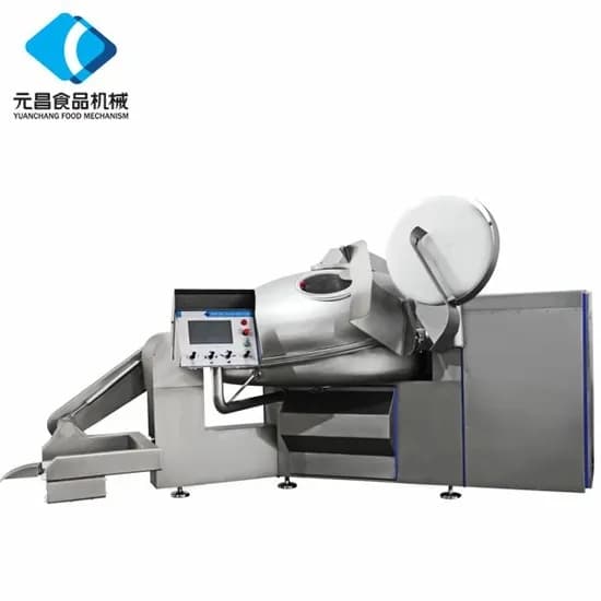 Cutter Horizontal Industrial ZB-80 – Capacidad 80L – Velocidad 300-3000 r/min – 380V – 11.5 k