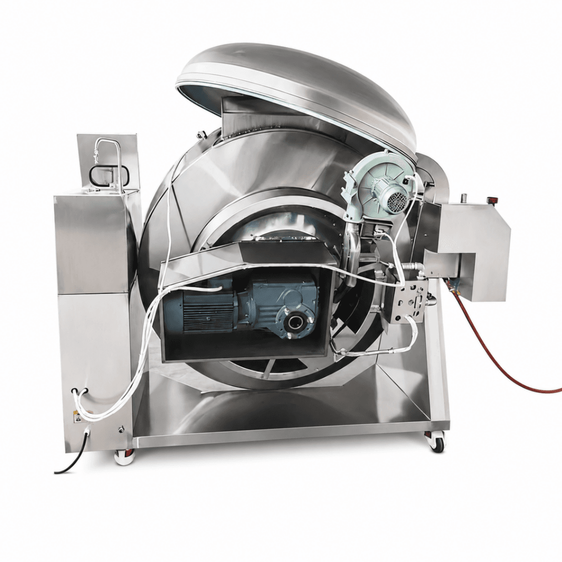 Sarten Volcable 600 Lts a Gas Indirecta Vuelco Electrico Mixer - FULL